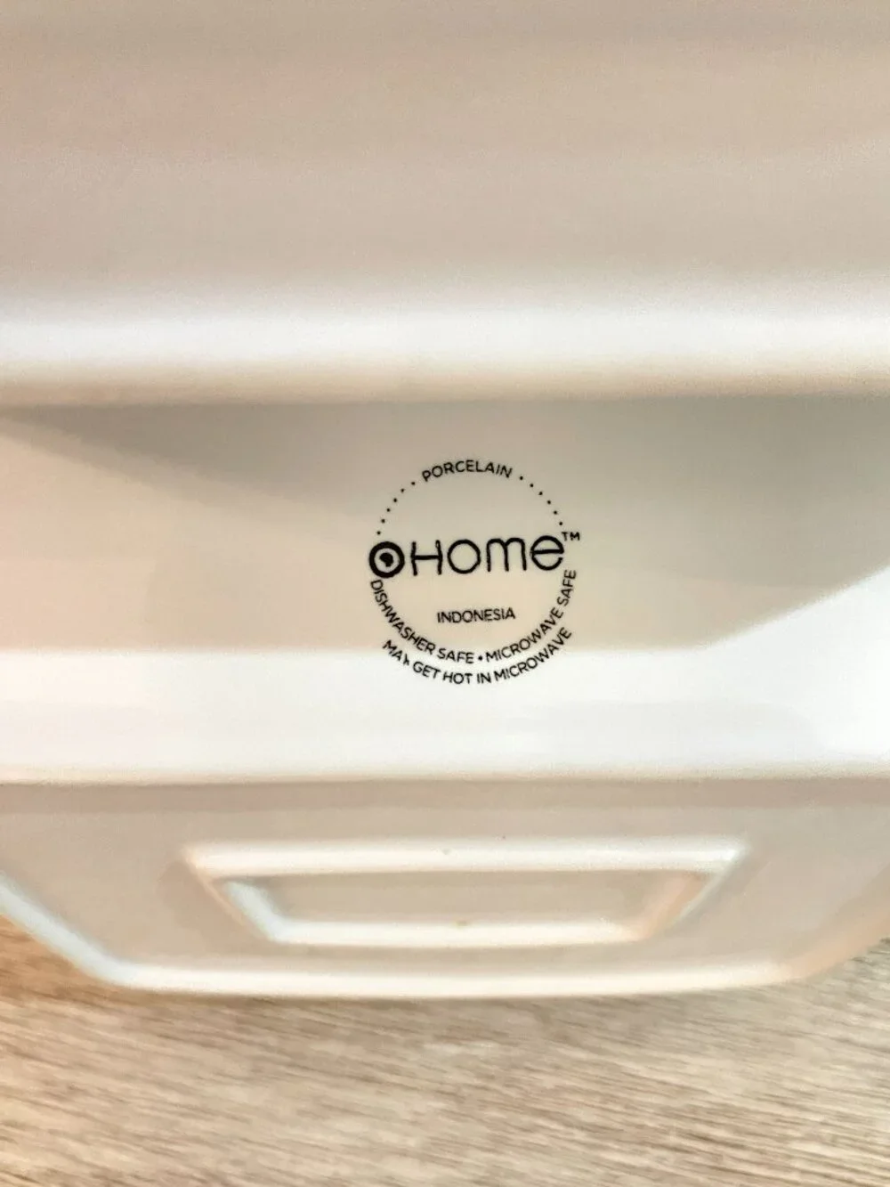 Target Home Divided Serving Dish 2 Section Serving Bowl White Porcelain